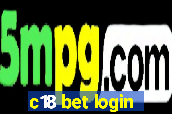 c18 bet login